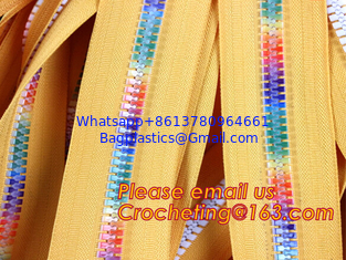 China zipper manufacturer wholesale 5# metal brass ykk zipper two open end zipper double zipper sliders garment supplier